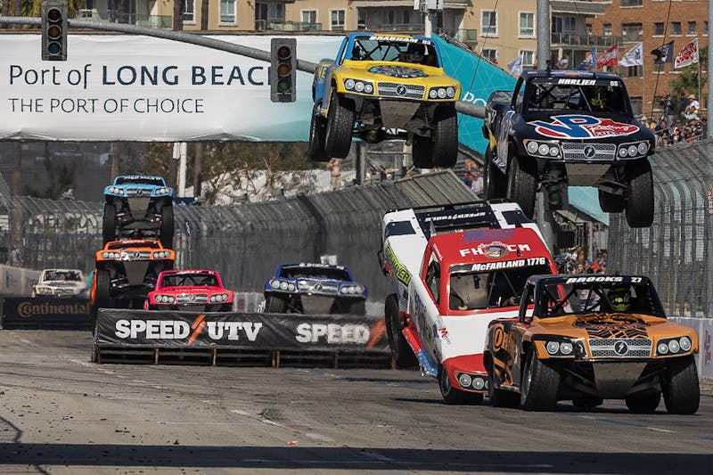 Cleetus McFarland And Bristol 1000 Features Stadium Super Trucks