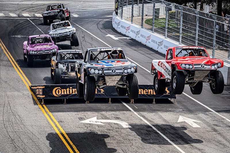 Cleetus McFarland And Bristol 1000 Features Stadium Super Trucks