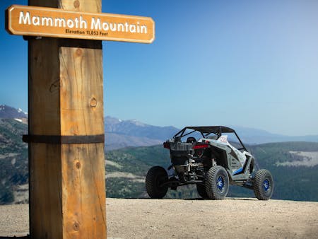 RJ Anderson Rips A Polaris Turbo R At Mammoth Motocross Track RJ Anderson Rips A Polaris Turbo R At Mammoth Motocross Track