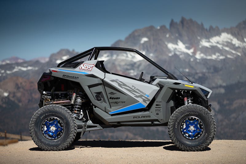 RJ Anderson Rips A Polaris Turbo R At Mammoth Motocross Track