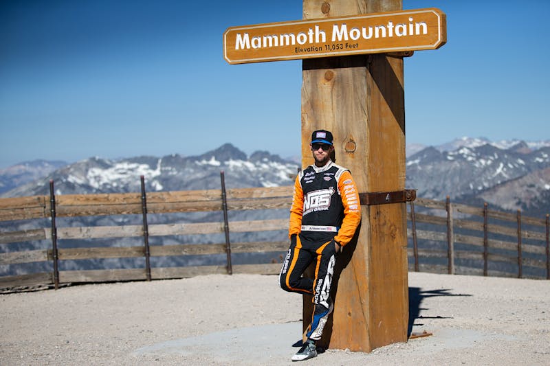 RJ Anderson Rips A Polaris Turbo R At Mammoth Motocross Track