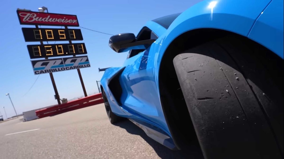 Z06 quarter-mile E.T.