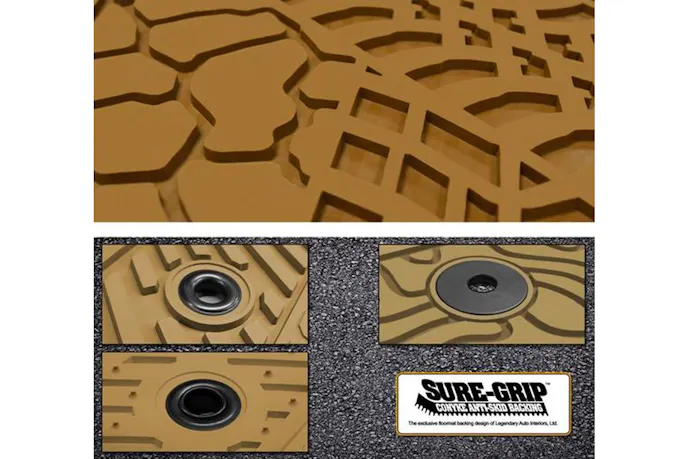 Heavy Duty USA Made Custom Designed Floor Mats From Flextread
