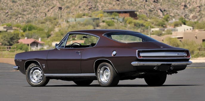 1967 Barracuda rear