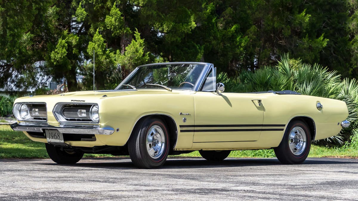 1968 Barracuda convertible