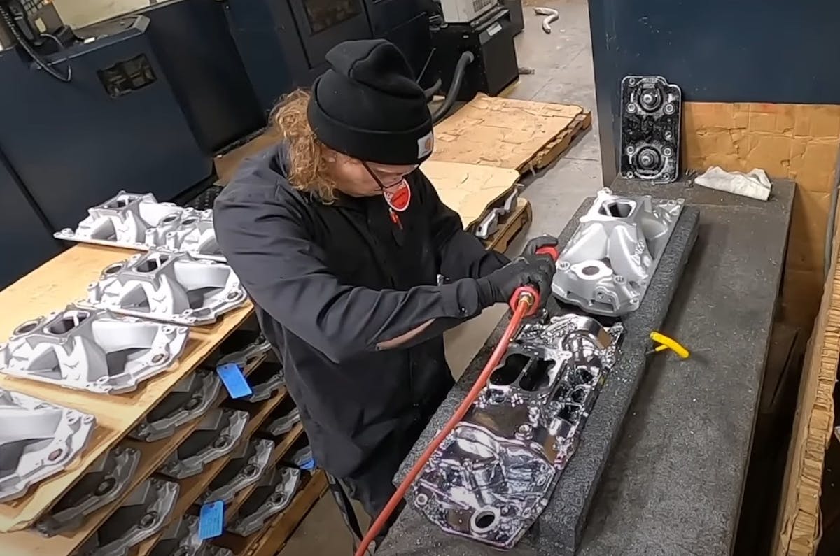 Edelbrock Aluminum Casting Machining