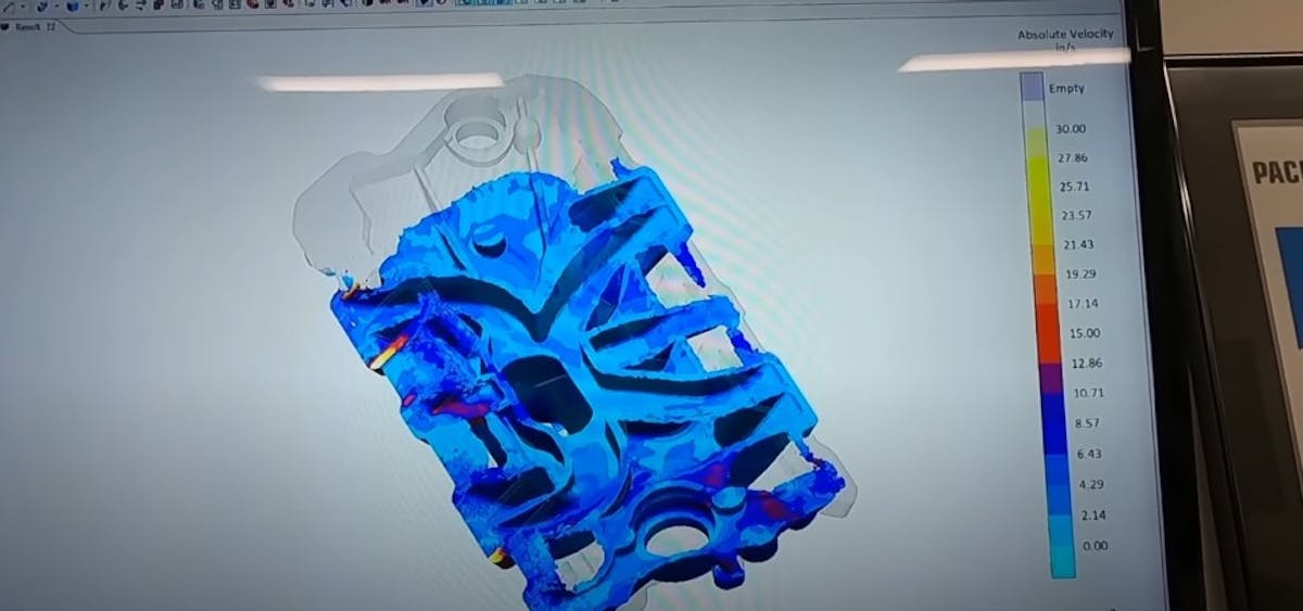 Edelbrock Aluminum Casting MAGMA Program