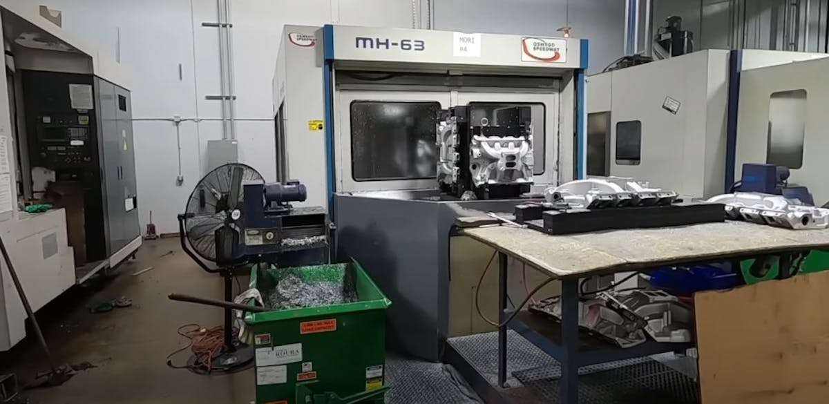 Edelbrock Aluminum Casting Machining