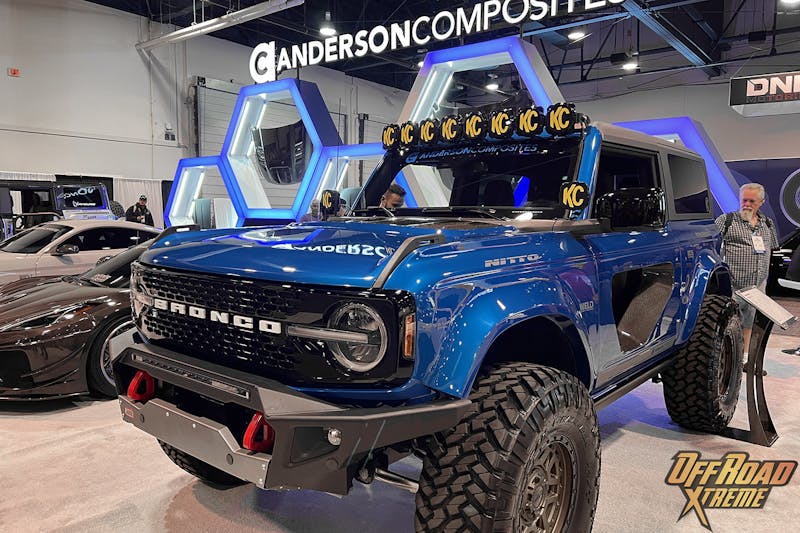 SEMA 2022: Camburg's Bronco Raptor Gets Carbon Fiber Everything