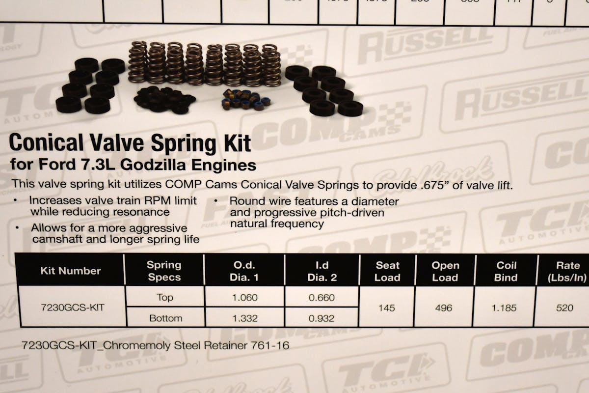 Godzilla valve springs