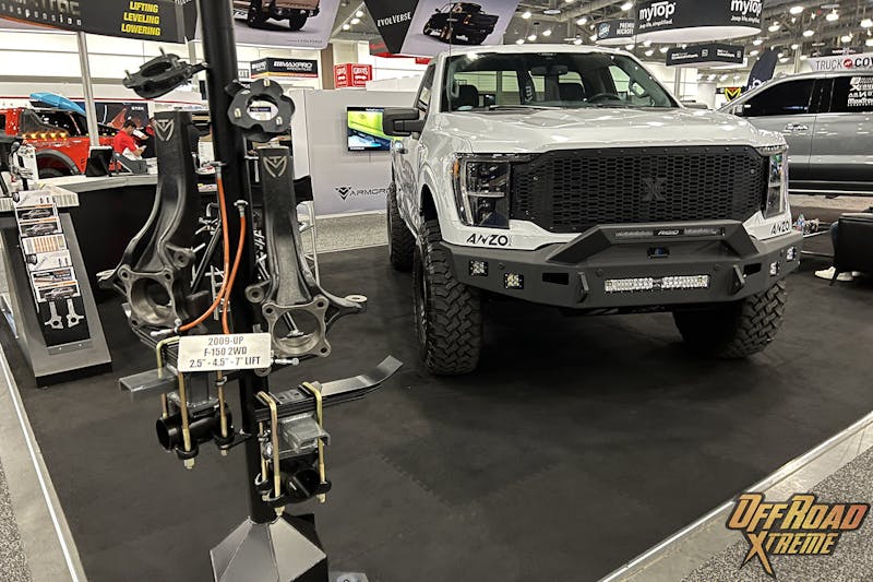SEMA 2022: MaxTrac Suspension Shows Off Slick 2022 F-150 Lift Kit
