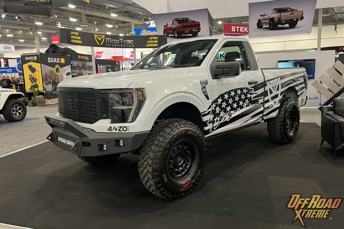SEMA 2022: MaxTrac Suspension Shows Off Slick 2022 F-150 Lift Kit