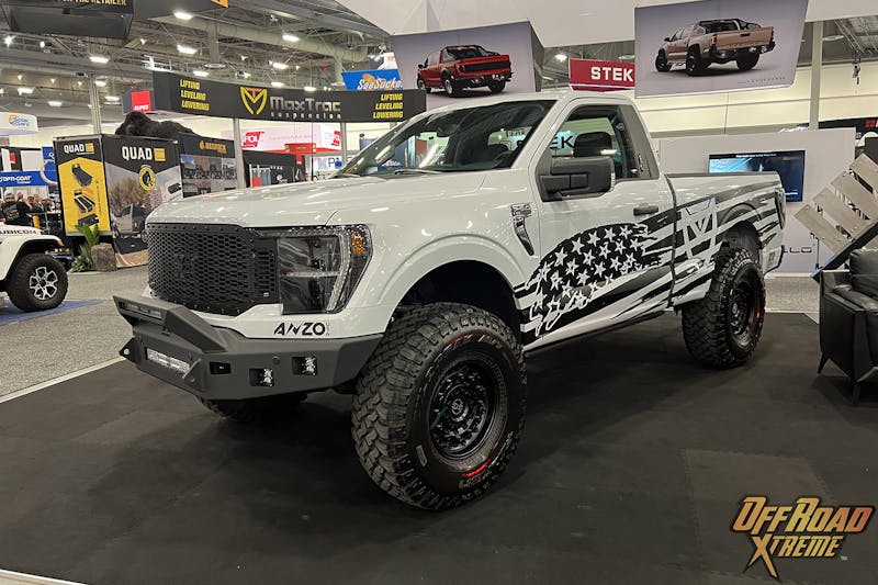 SEMA 2022: MaxTrac Suspension Shows Off Slick 2022 F-150 Lift Kit
