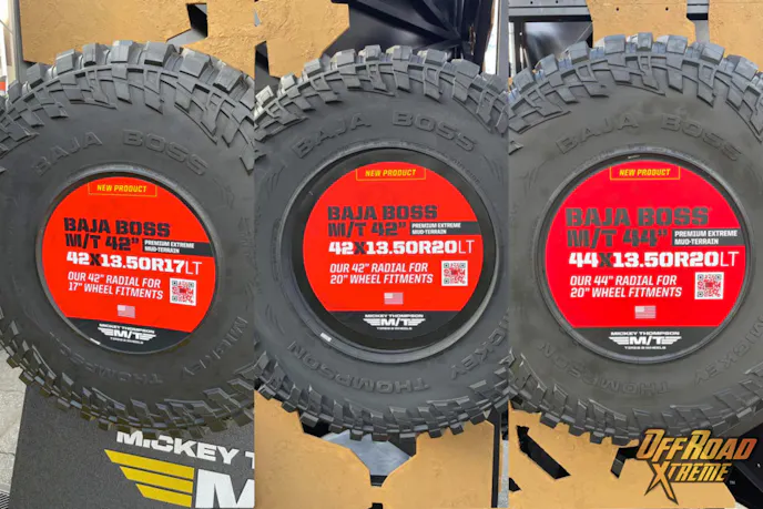 SEMA 2022: Mickey Thompson Rolls Out 42- and 44-inch Radial Tires