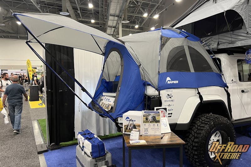 Napier Deploys Compact And Affordable Vehicle-Based Tents