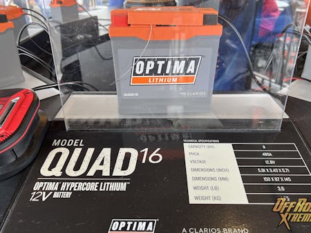 SEMA 2022: OPTIMA Batteries Adds Lithium To The Lineup SEMA 2022: OPTIMA Batteries Adds Lithium To The Lineup