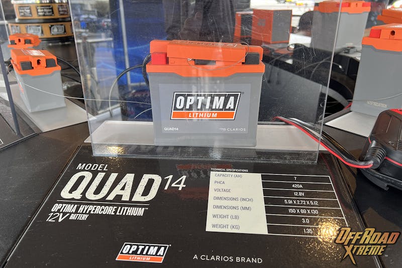 SEMA 2022: OPTIMA Batteries Adds Lithium To The Lineup