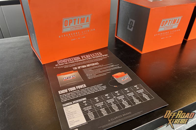 SEMA 2022: OPTIMA Batteries Adds Lithium To The Lineup