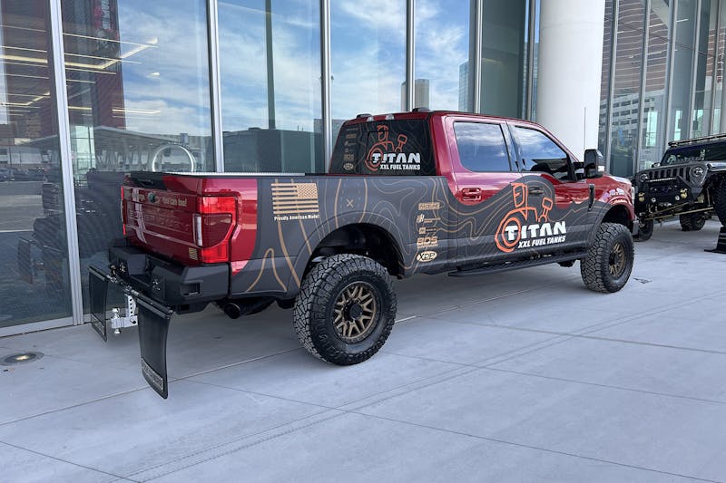 SEMA 2022: Titan Delivers Long-Range Capacity For GM 1500 Diesels