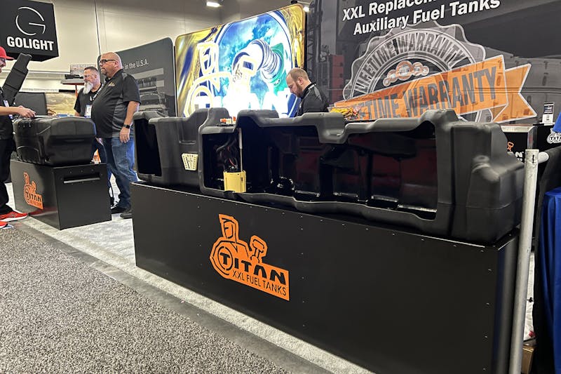 SEMA 2022: Titan Delivers Long-Range Capacity For GM 1500 Diesels