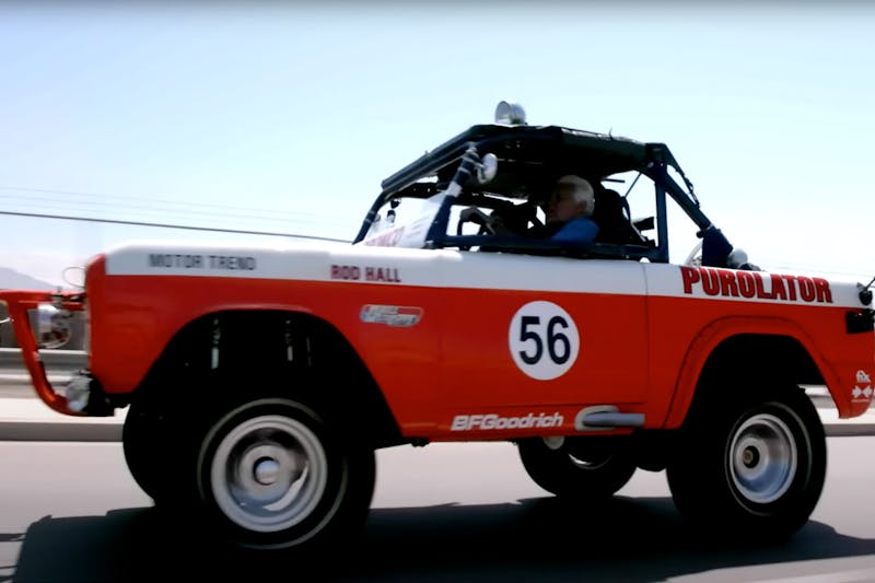 Jay Leno’s Garage Goes Out For A Rip In Rod Hall's 1968 Ford Bronco
