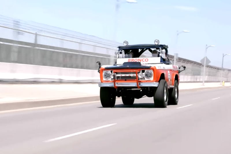 Jay Leno’s Garage Goes Out For A Rip In Rod Hall's 1968 Ford Bronco