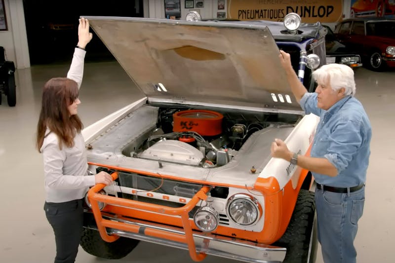 Jay Leno’s Garage Goes Out For A Rip In Rod Hall's 1968 Ford Bronco