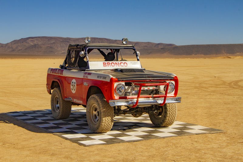 Jay Leno’s Garage Goes Out For A Rip In Rod Hall's 1968 Ford Bronco