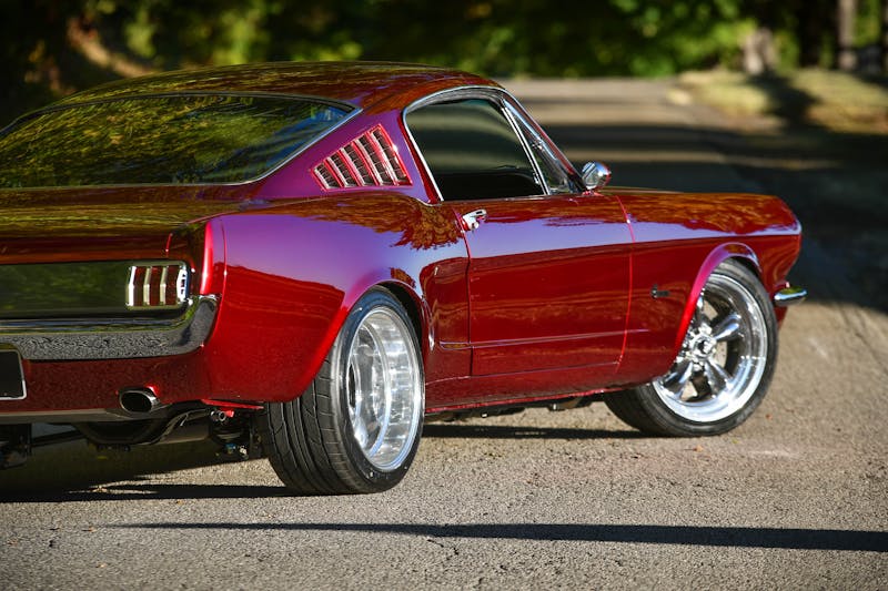 1965 Mustang Dazzles With Beautiful Paint And A Modern Engine