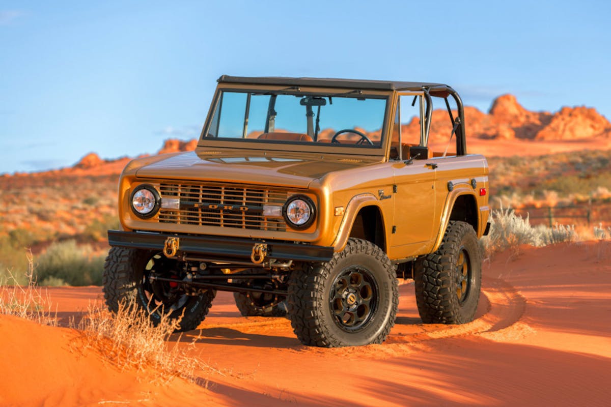 Coyote V8 Powered 1976 Ford Bronco Built By JRW Rods & Customs
