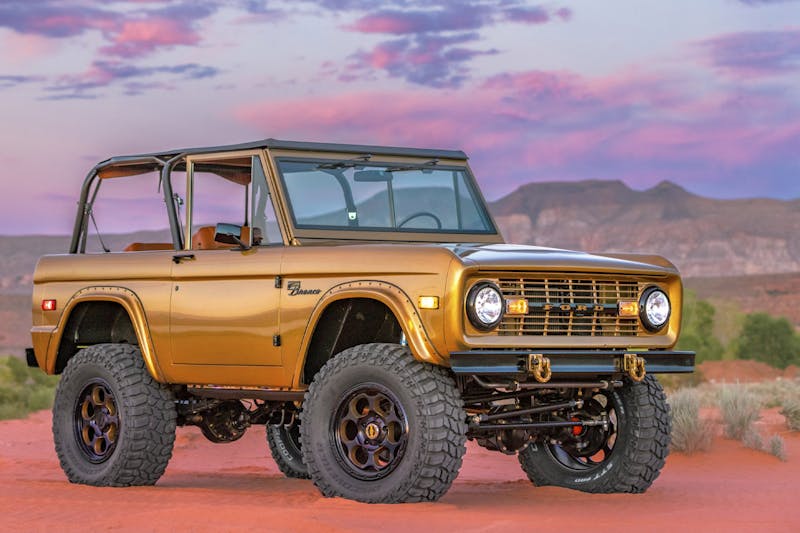 Coyote V8 Powered 1976 Ford Bronco Built By JRW Rods & Customs