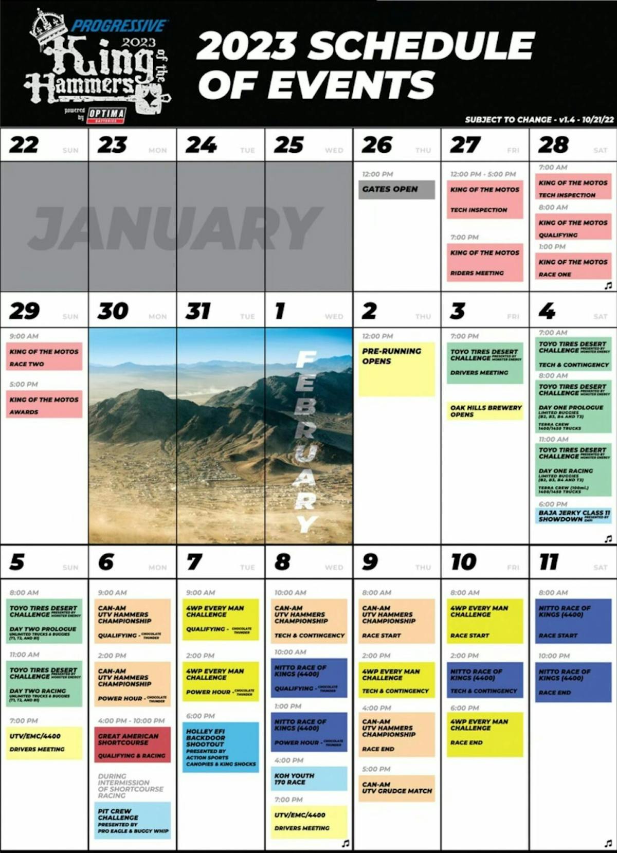 King Of The Hammers 2023