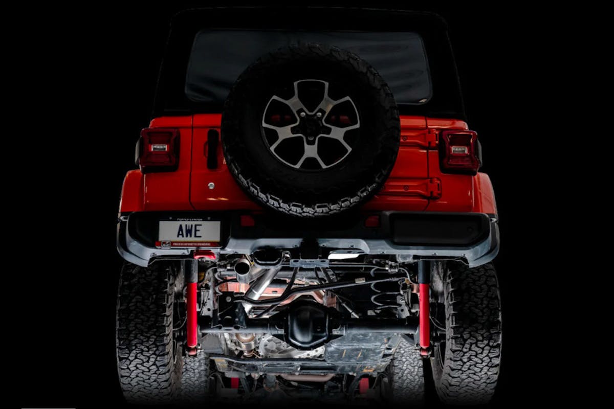 AWE Trail Edition Catback Exhaust for Jeep JL/JLU