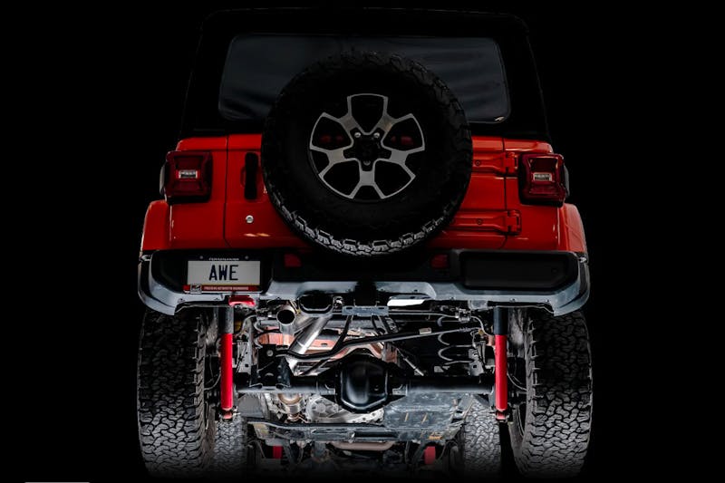 AWE Trail Edition Catback Exhaust for Jeep JL/JLU