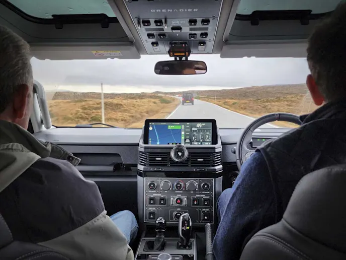 Production model INEOS Grenandier interior_credit Mercedes Lilienthal