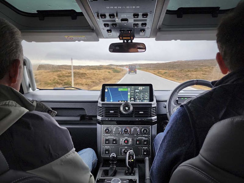 Production model INEOS Grenandier interior_credit Mercedes Lilienthal