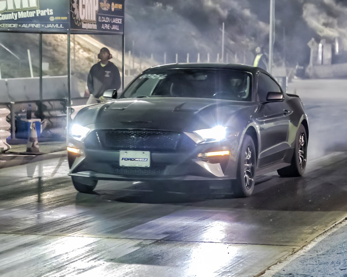 S550 Mustang - Project Magneto at Barona S550 Project Ford Muscle drag strip