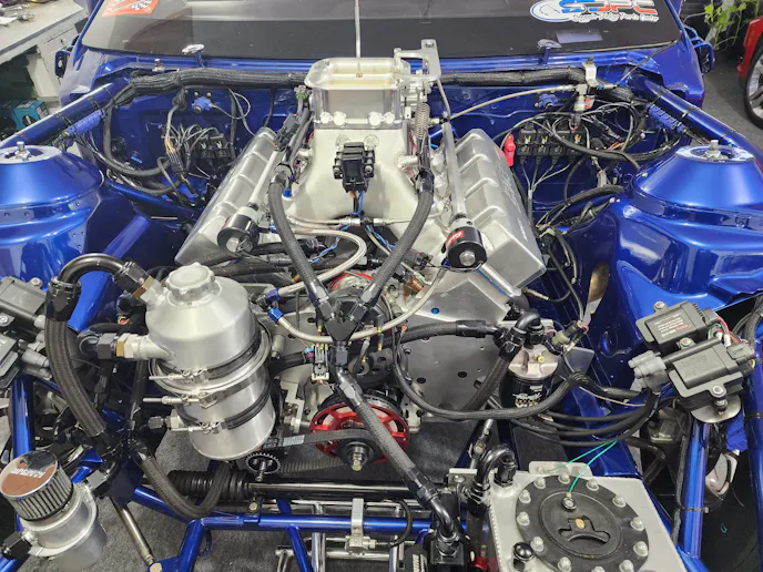 BTR Performance Camaro Holley EFI Carb-Delete LS Motor