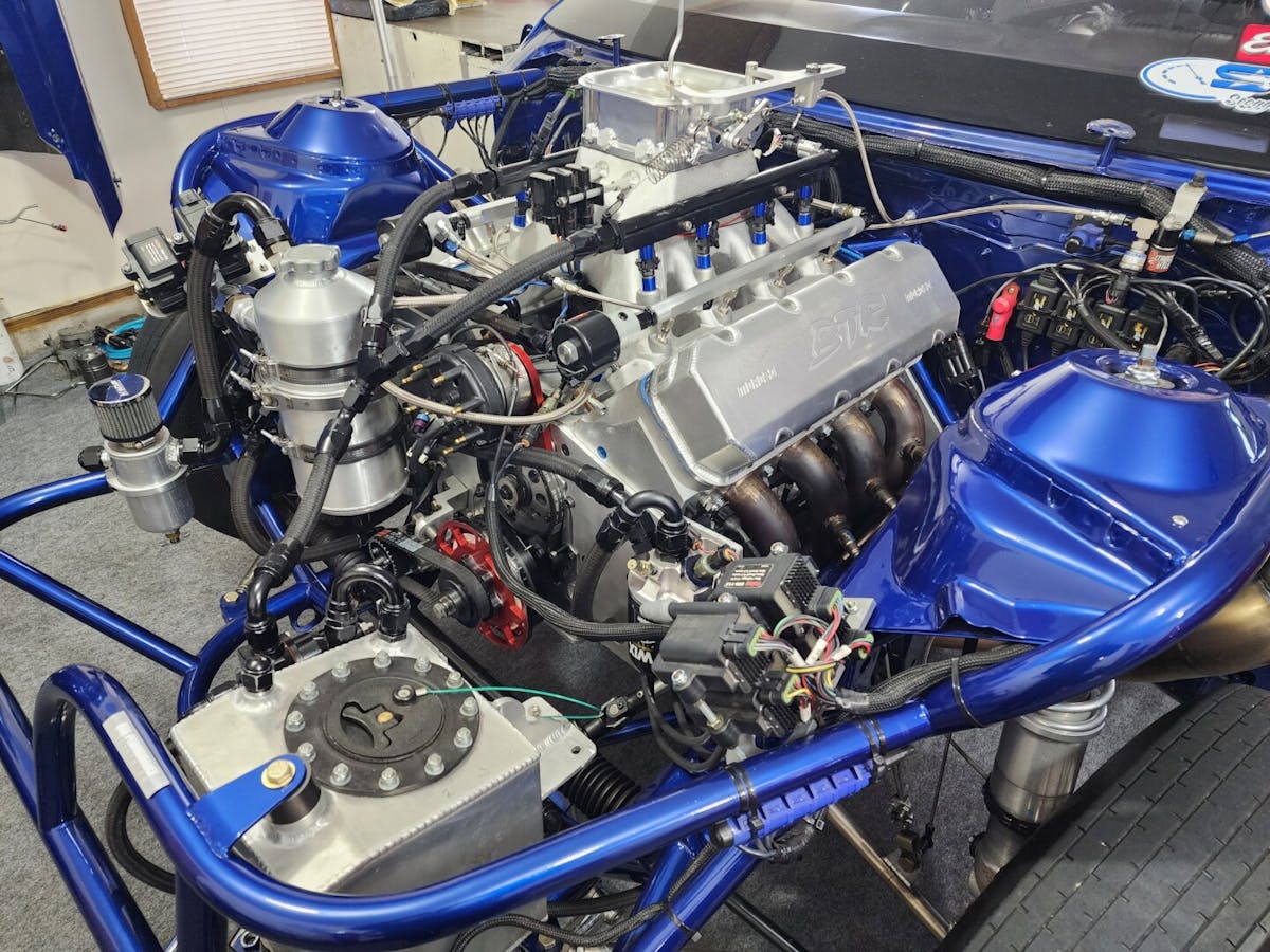 BTR Performance Camaro Holley EFI Carb-Delete LS Motor