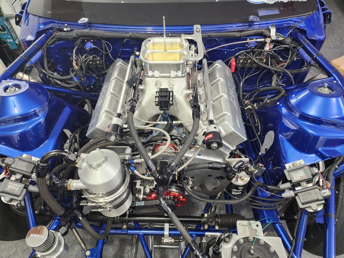 BTR Performance Camaro Holley EFI Carb-Delete LS Motor