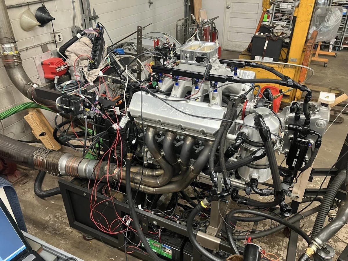 BTR Performance Camaro Holley EFI Carb-Delete LS Motor