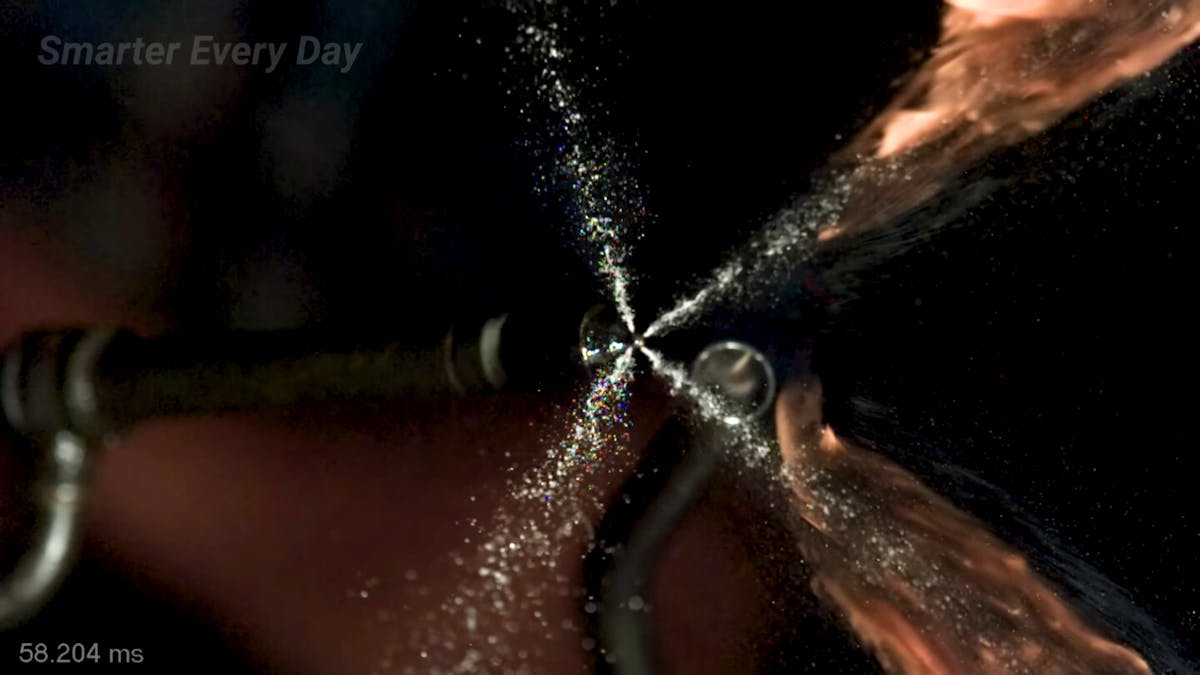 fuel injector high speed camera