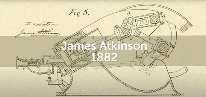 Original Atkinson Four-Stroke Engine Patent