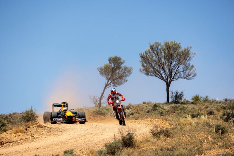 Australian Formula 1 Driver Daniel Ricciardo Off-Roading The Outback