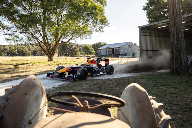 Australian Formula 1 Driver Daniel Ricciardo Off-Roading The Outback