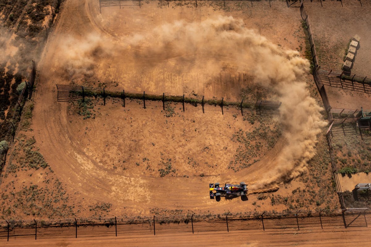Australian Formula 1 Driver Daniel Ricciard Off-Roading The Outback