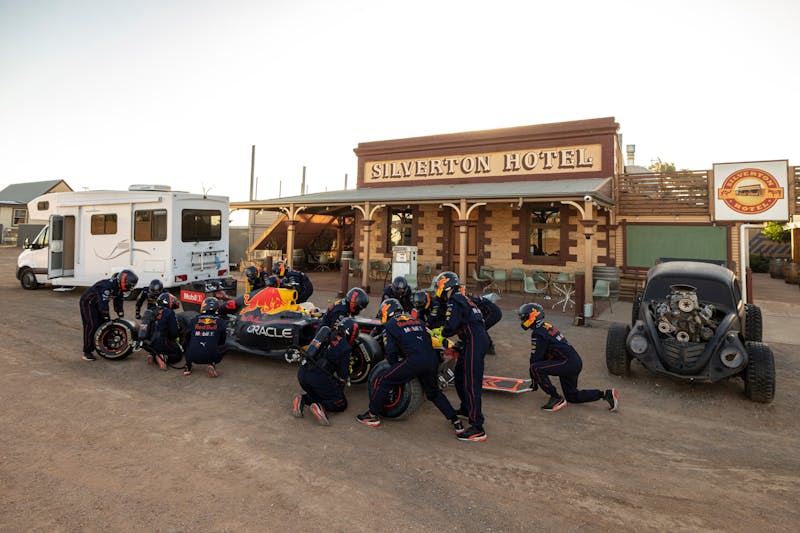 Australian Formula 1 Driver Daniel Ricciardo Off-Roading The Outback