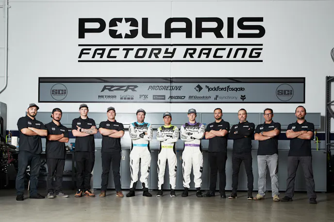 Polaris Factory Racing Launches Elite Off-Road Super Team
