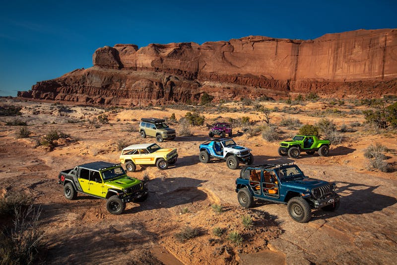 Seven New 2023 Jeep Concept Vehicles Revealed Ahead of EJS