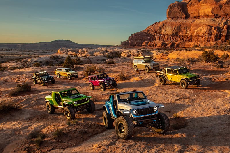Seven New 2023 Jeep Concept Vehicles Revealed Ahead of EJS